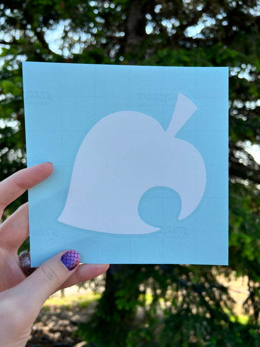 AC Leaf Decal