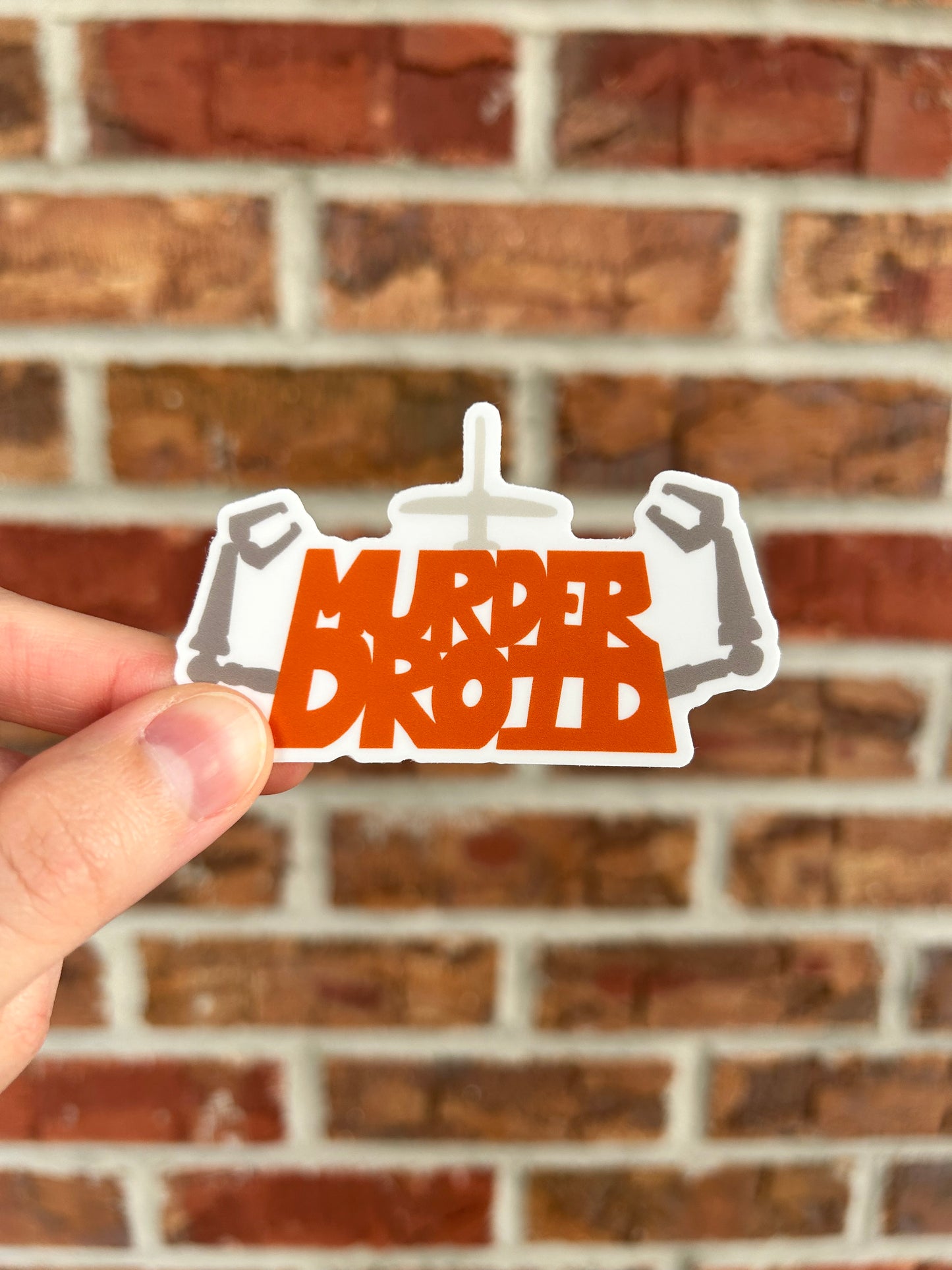 Chaotic Robot Sticker