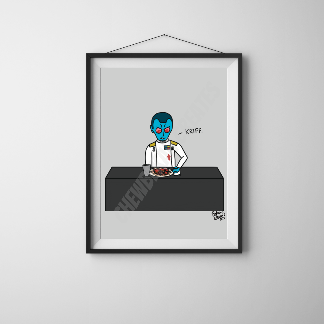Messy Grand Admiral 8x10 Print