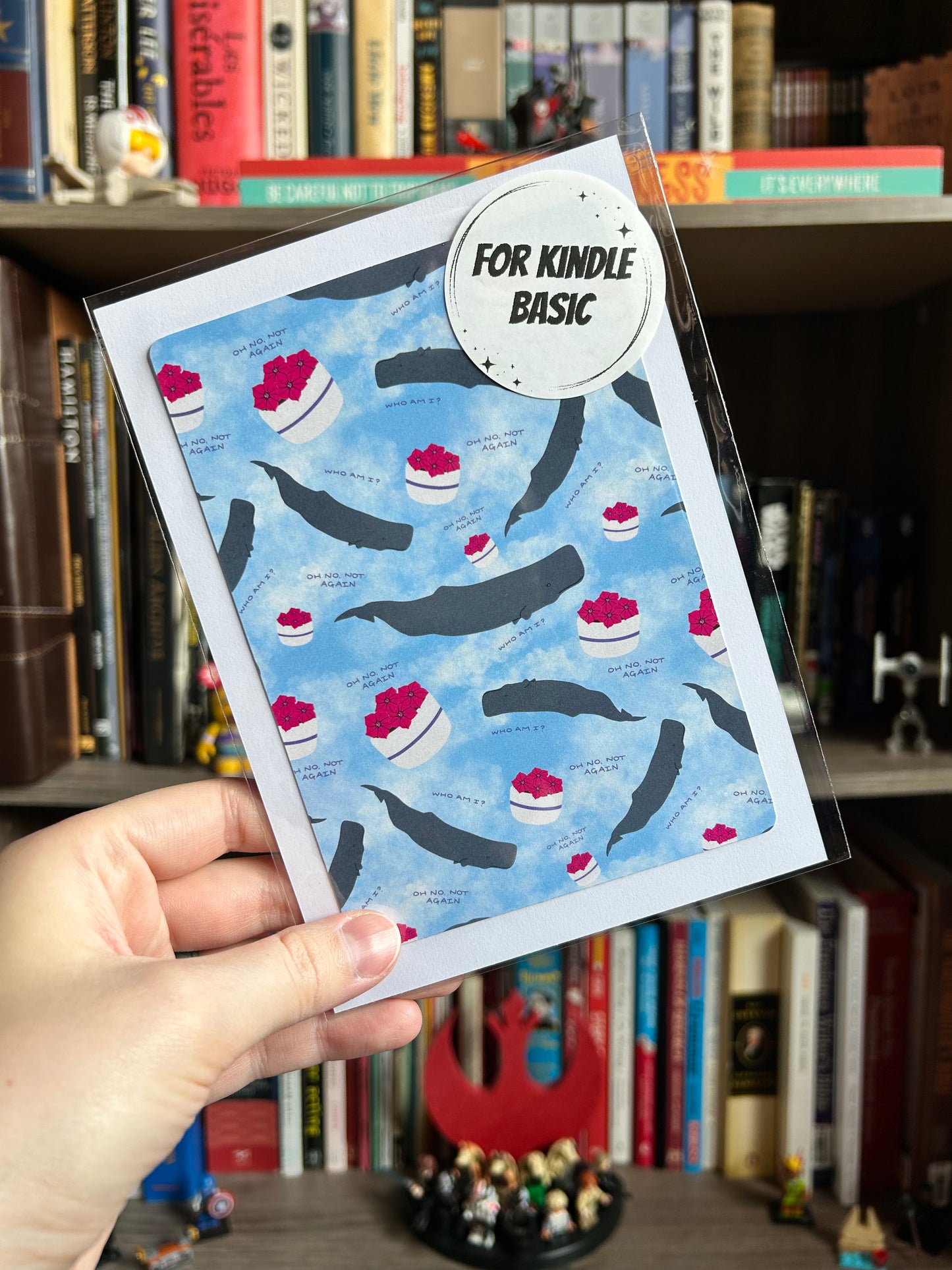 Whales & Petunias Kindle Insert