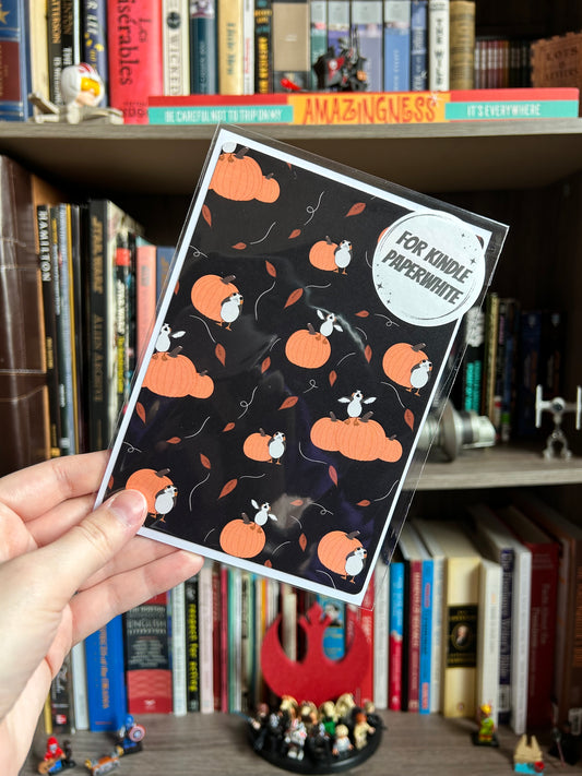 Fall Space Puffins Kindle Insert