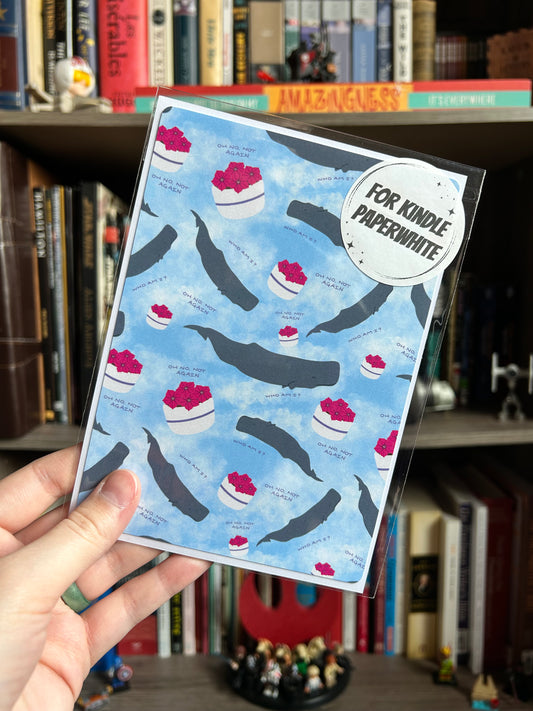 Whales & Petunias Kindle Insert