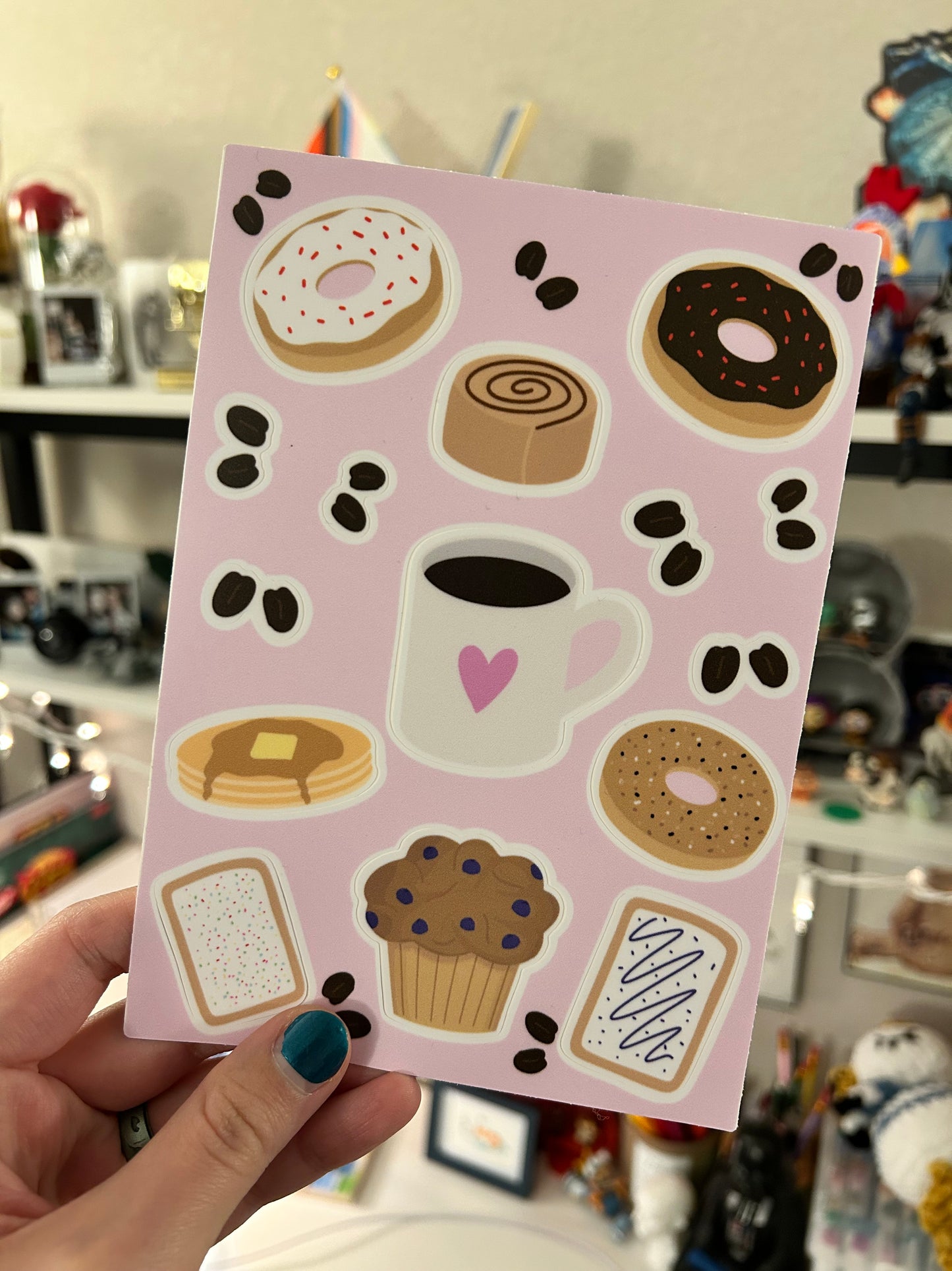 Breakfast Treats Sticker Sheet