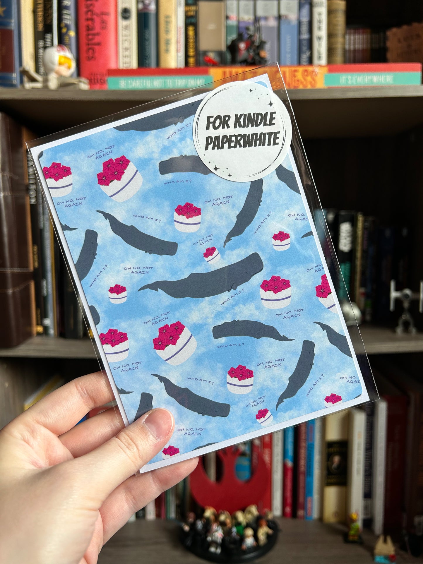 Whales & Petunias Kindle Insert