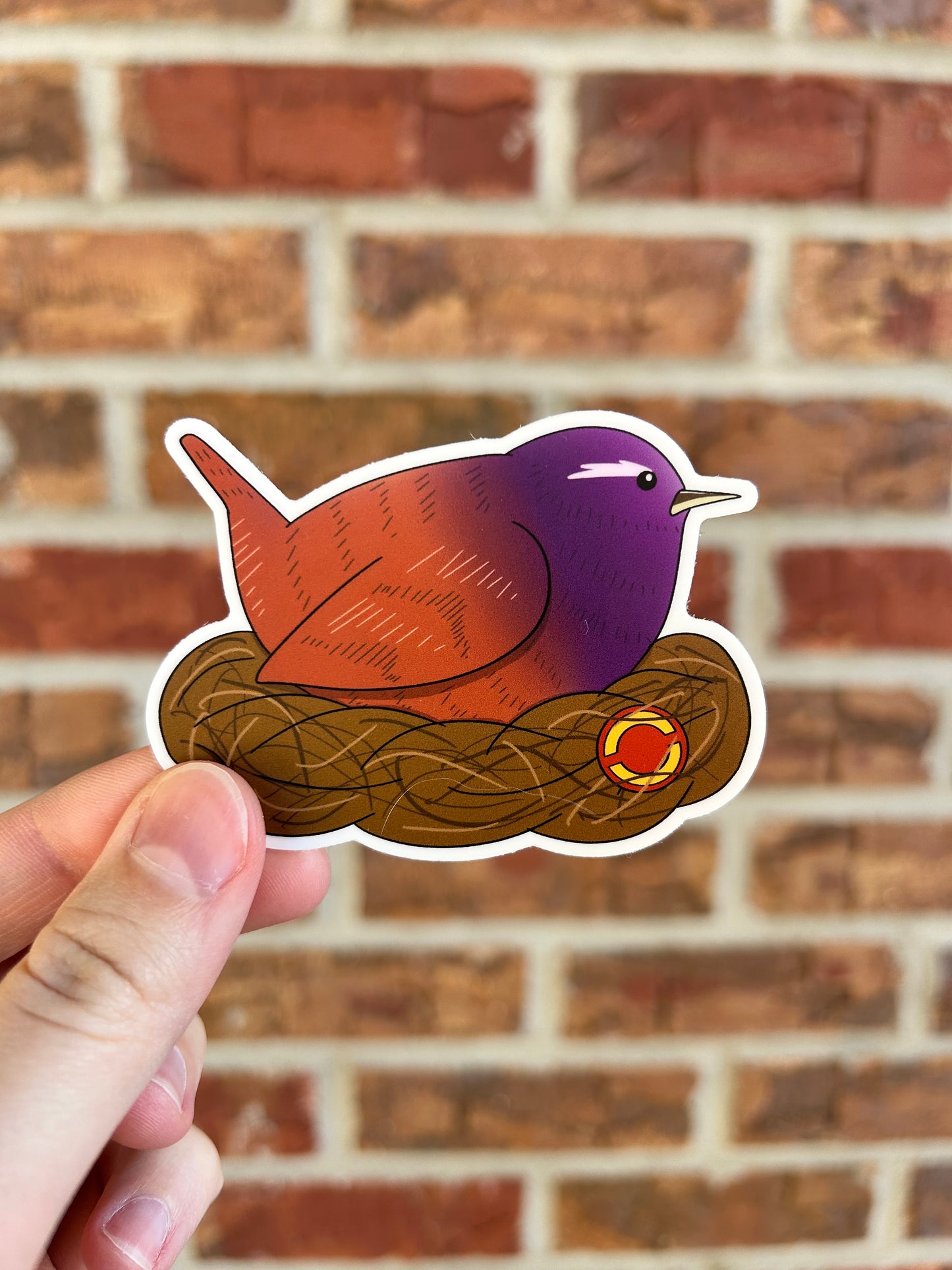 Sabine WREN Sticker