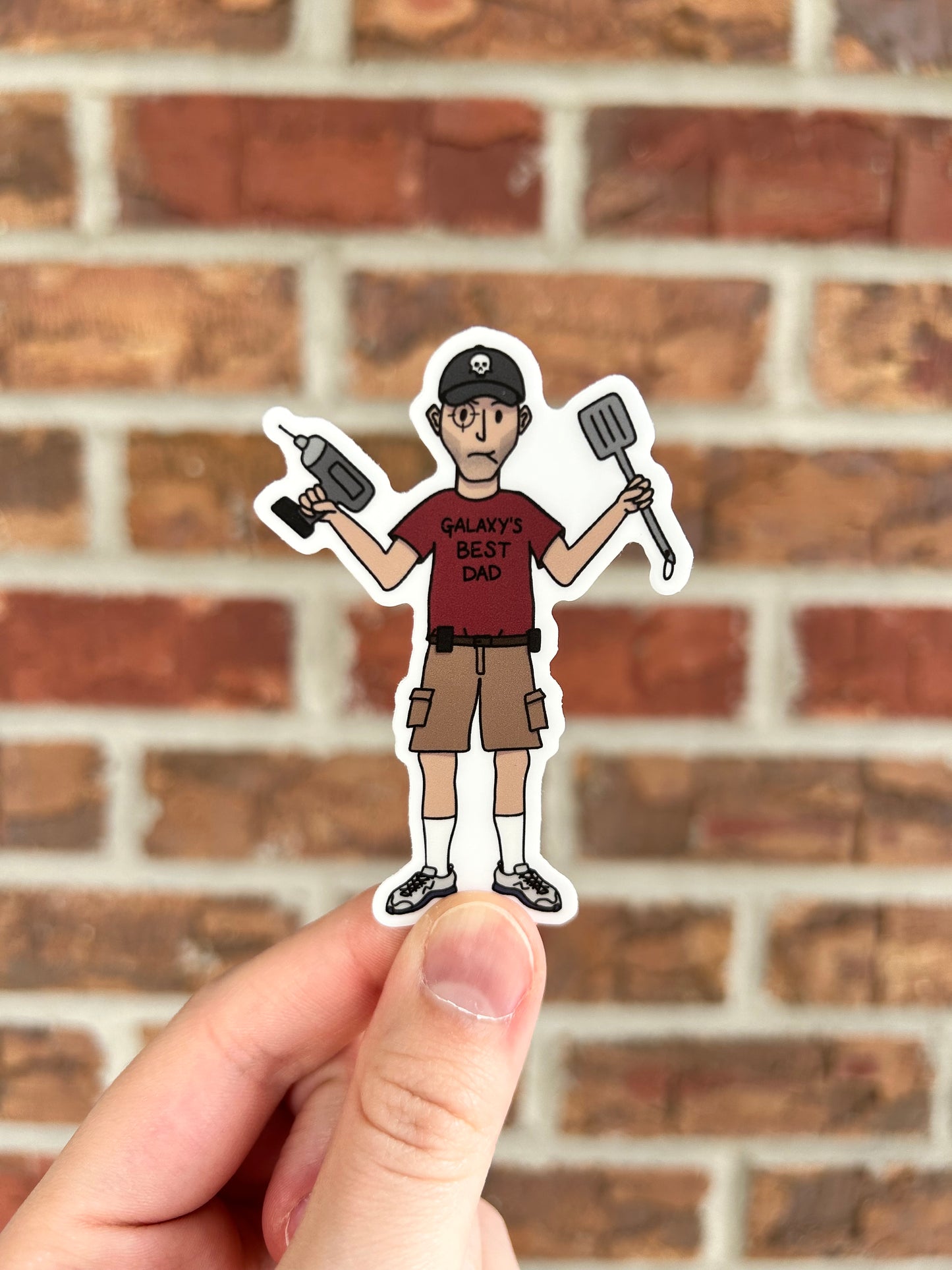 Crossdad Sticker