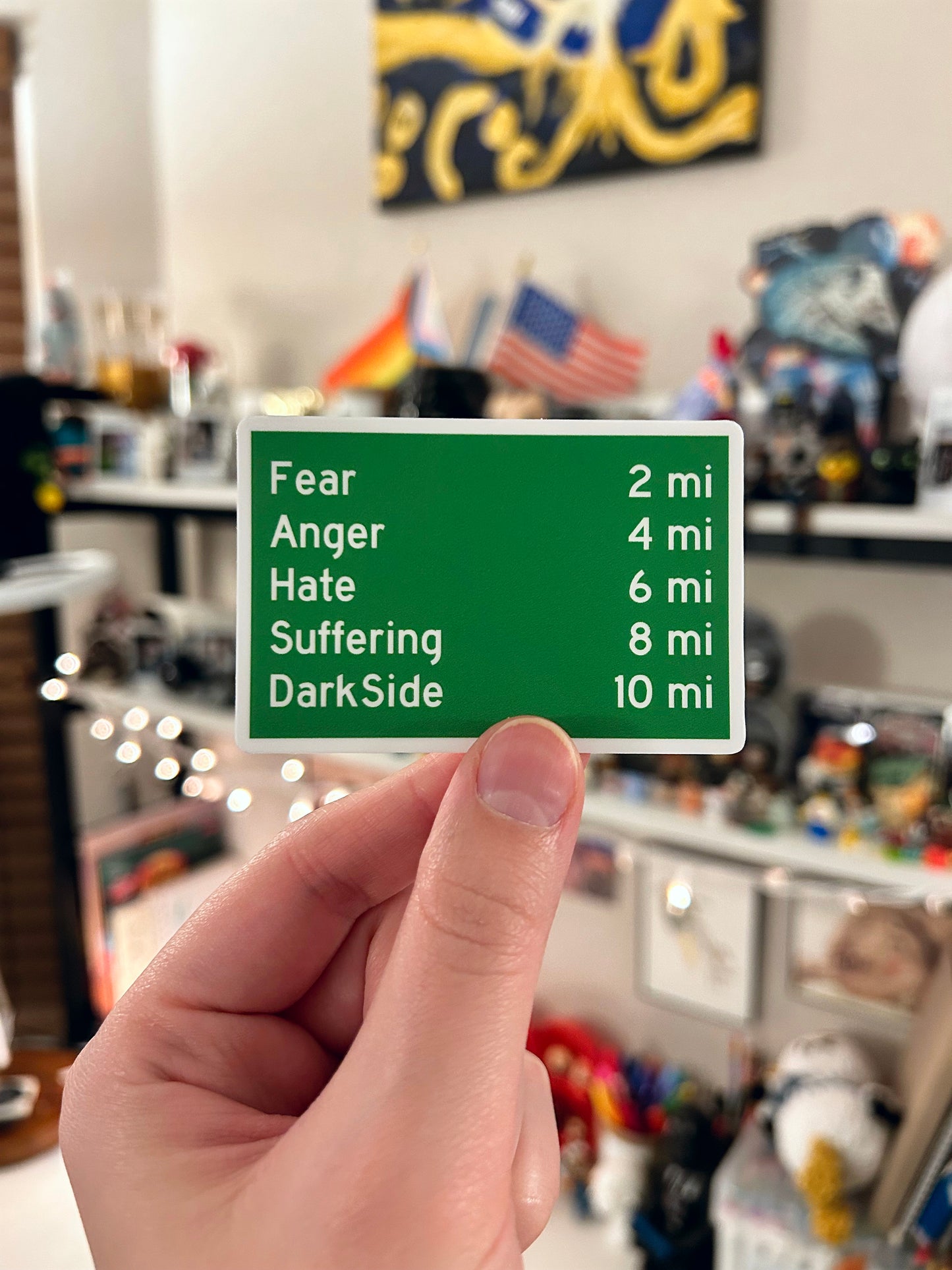 Path to the Dark Side Sticker