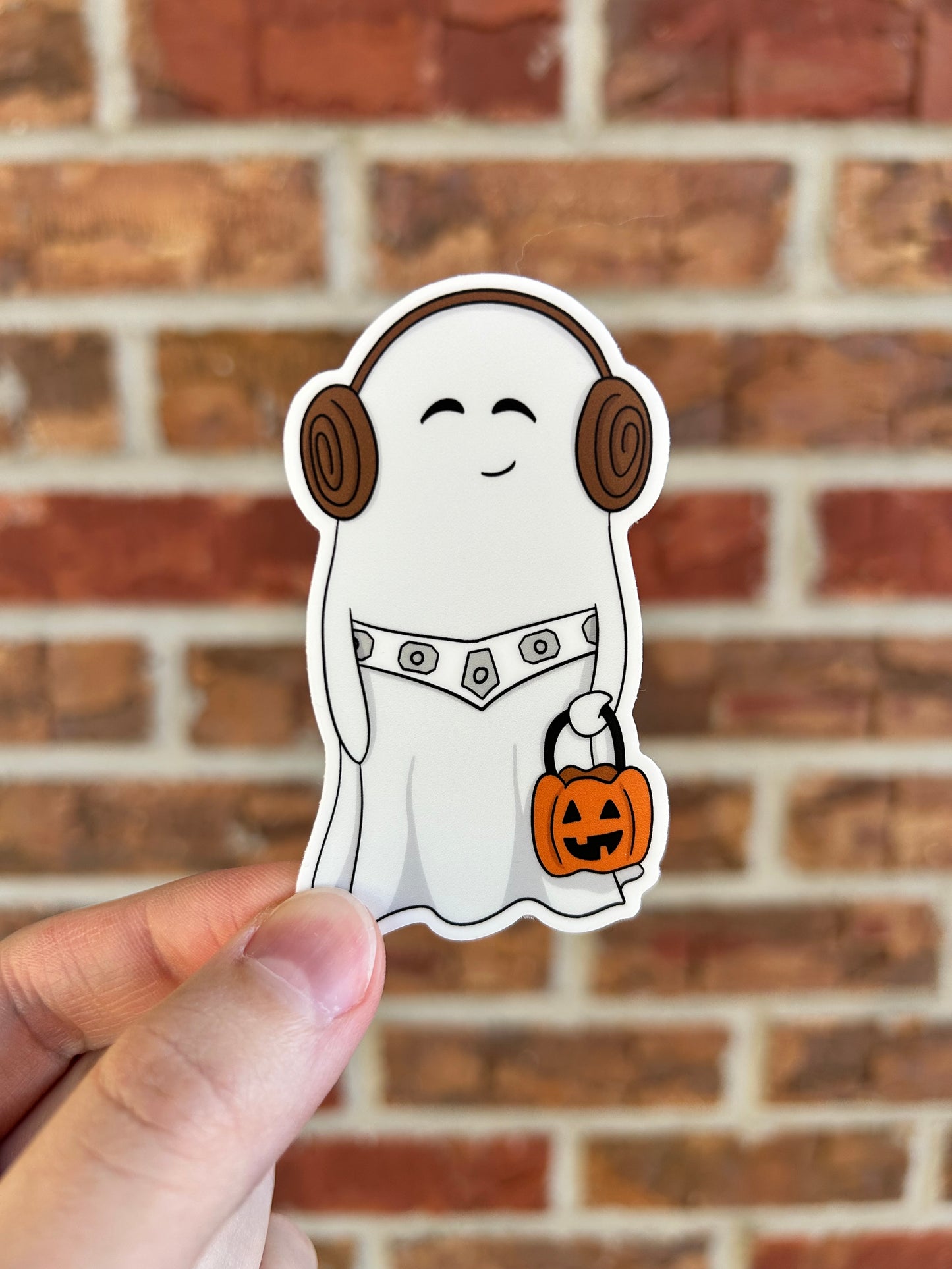 Leia Ghostie Sticker