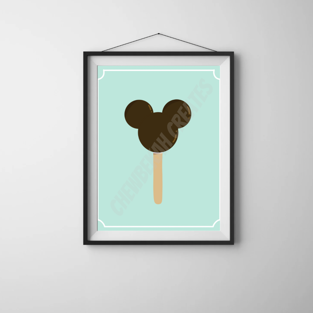 Mouse Ice Cream Bar 8x10 Print