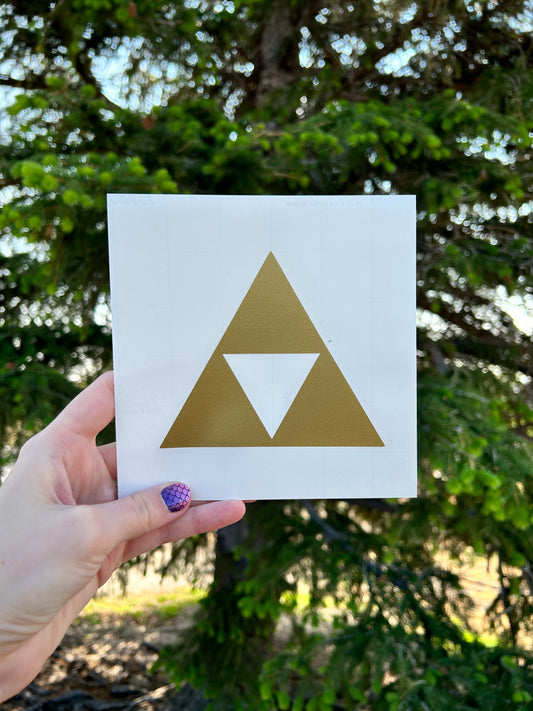 Triforce Decal