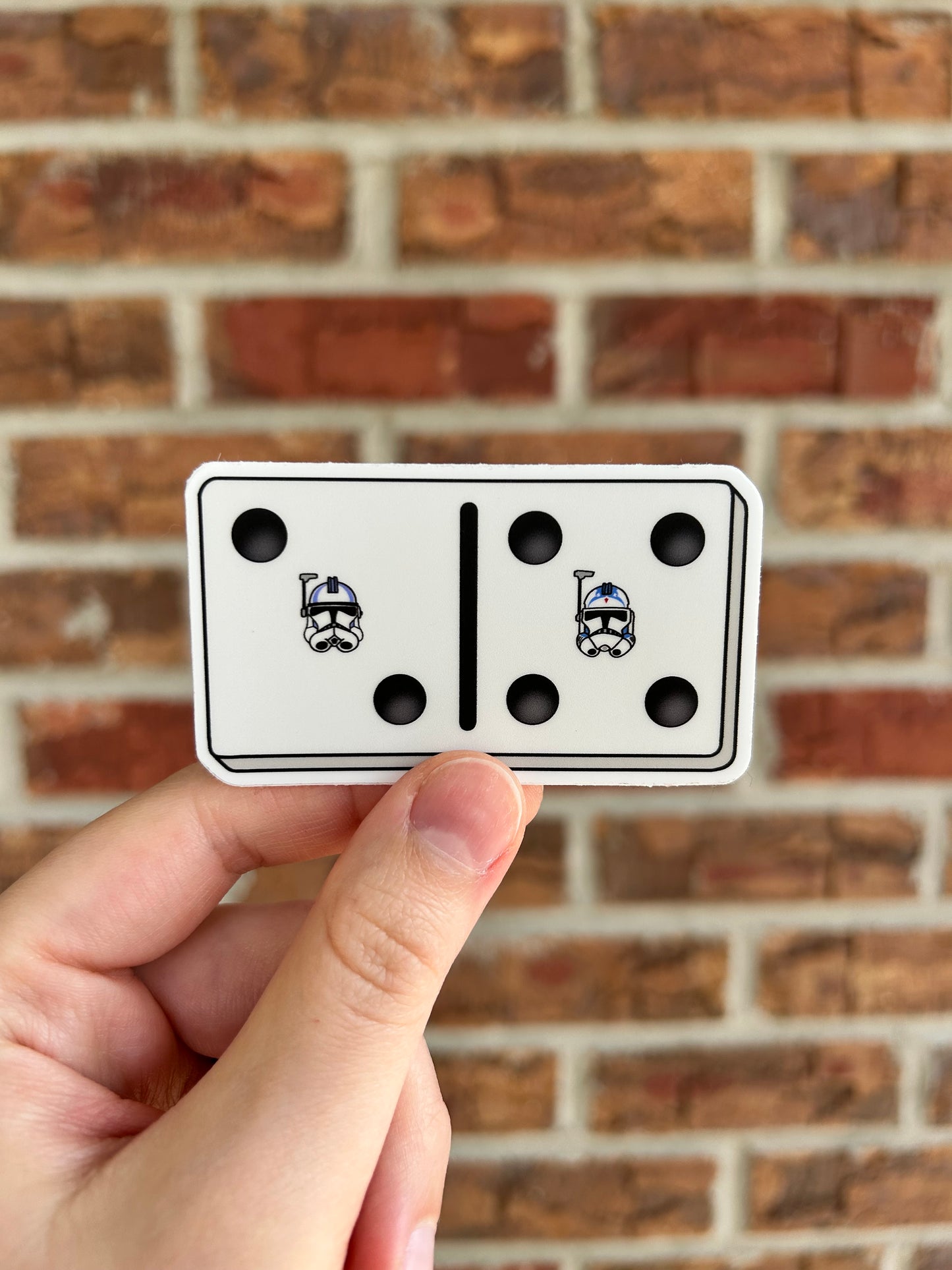 Domino Twins Sticker