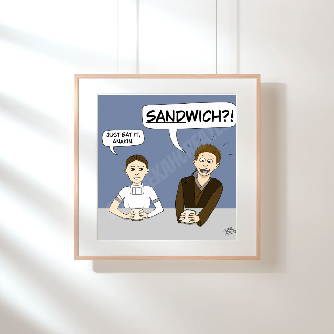 Dreaded Sandwich 5x5 print