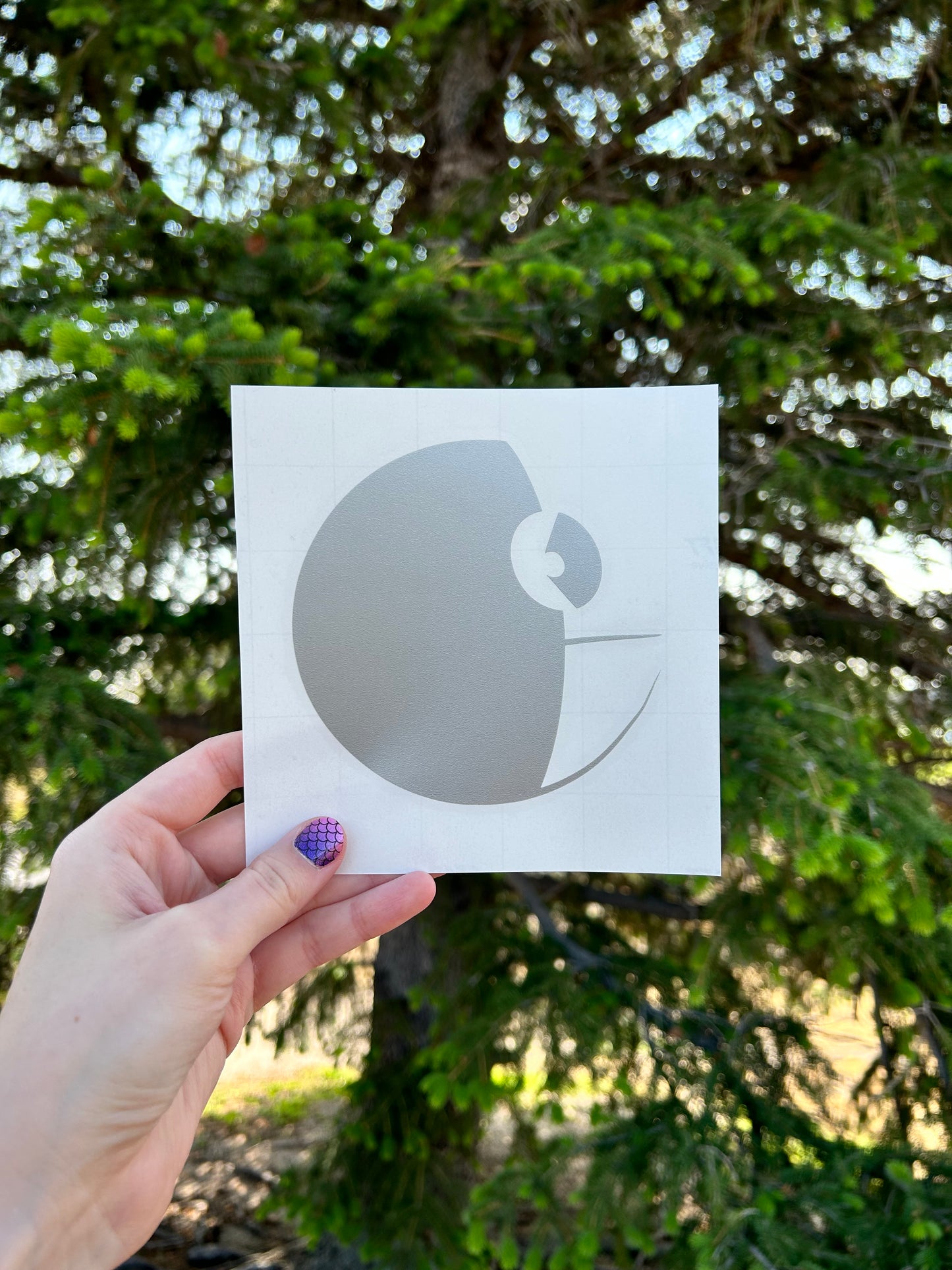 Violent Moon Shadow Decal