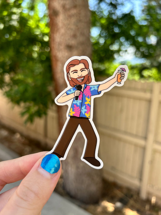 Karaoke Kenobi Sticker