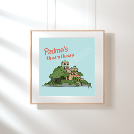 Senator's Dream House 5x5 print