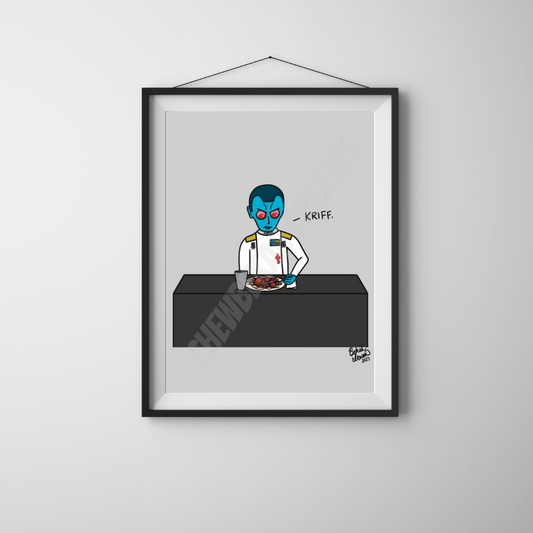 Messy Grand Admiral 8x10 Print