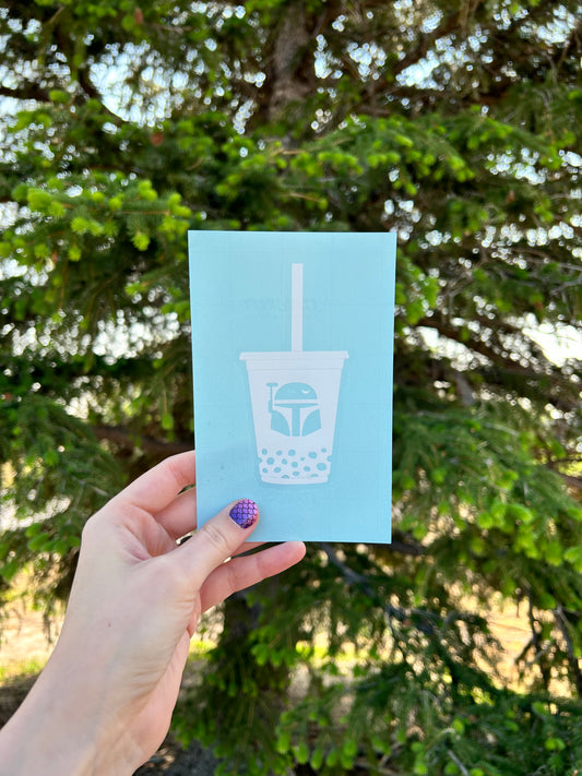 Boba Tea Decal