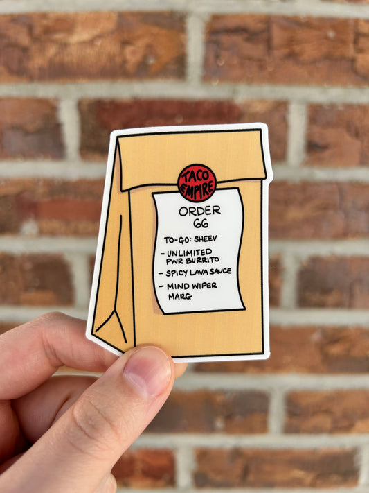 Taco Empire Sticker