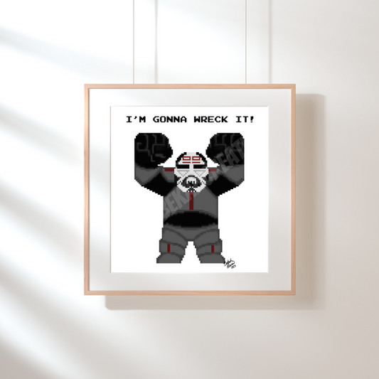 Wrecker Ralph 5x5 print