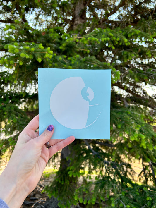 Violent Moon Shadow Decal