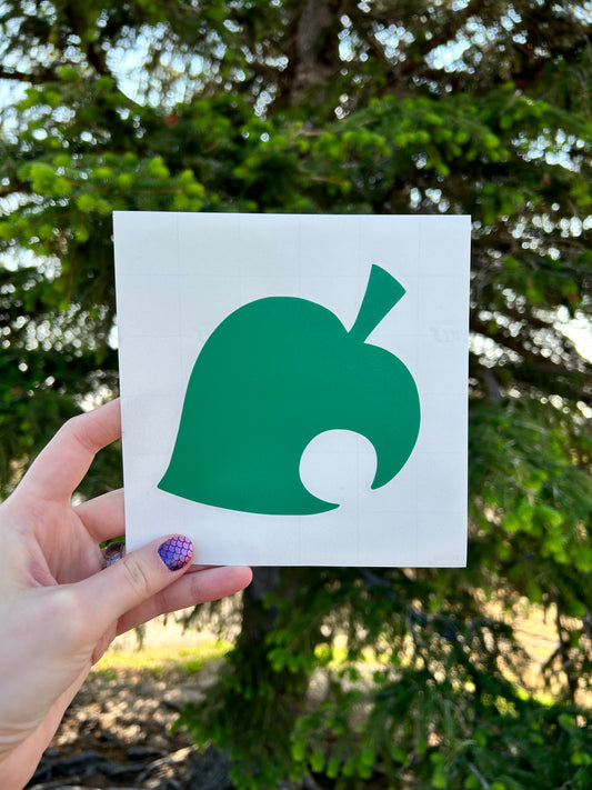 AC Leaf Decal