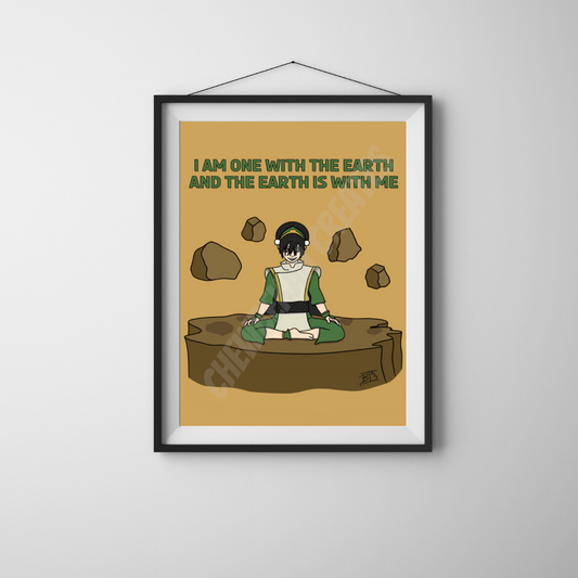One With the Earth 8x10 Print