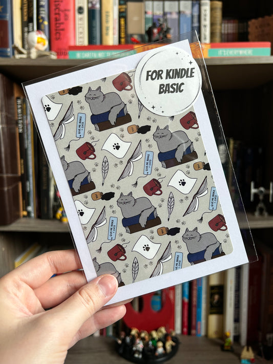 Cats & Books Kindle Insert