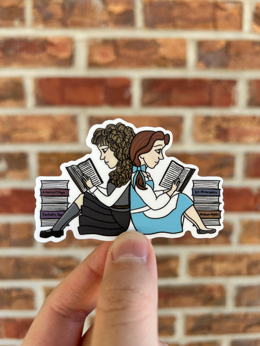 Bookworm Buddies Sticker