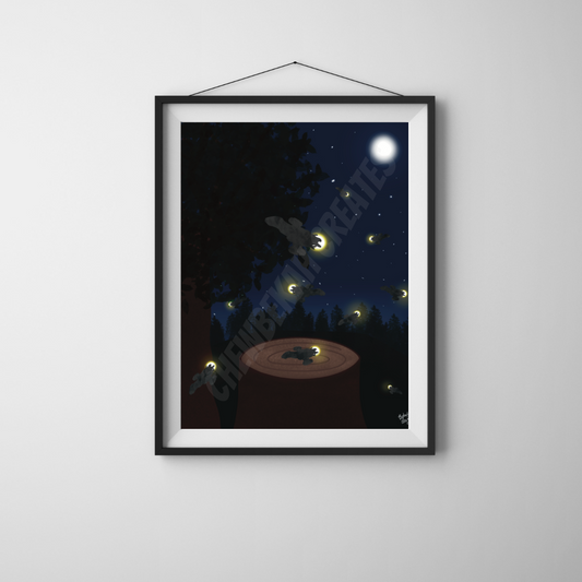 Firefly Fireflies 8x10 Print