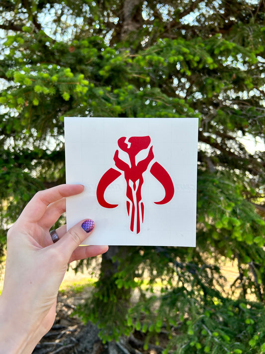 Mando Beast Decal