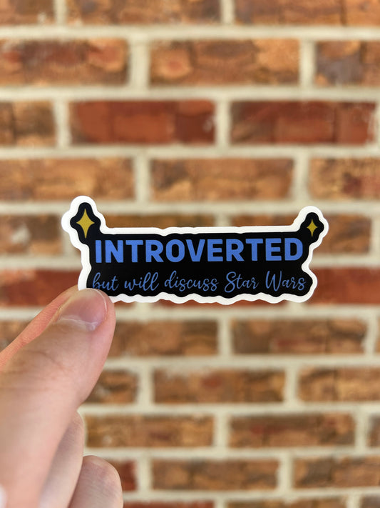 Introverted Fan Sticker