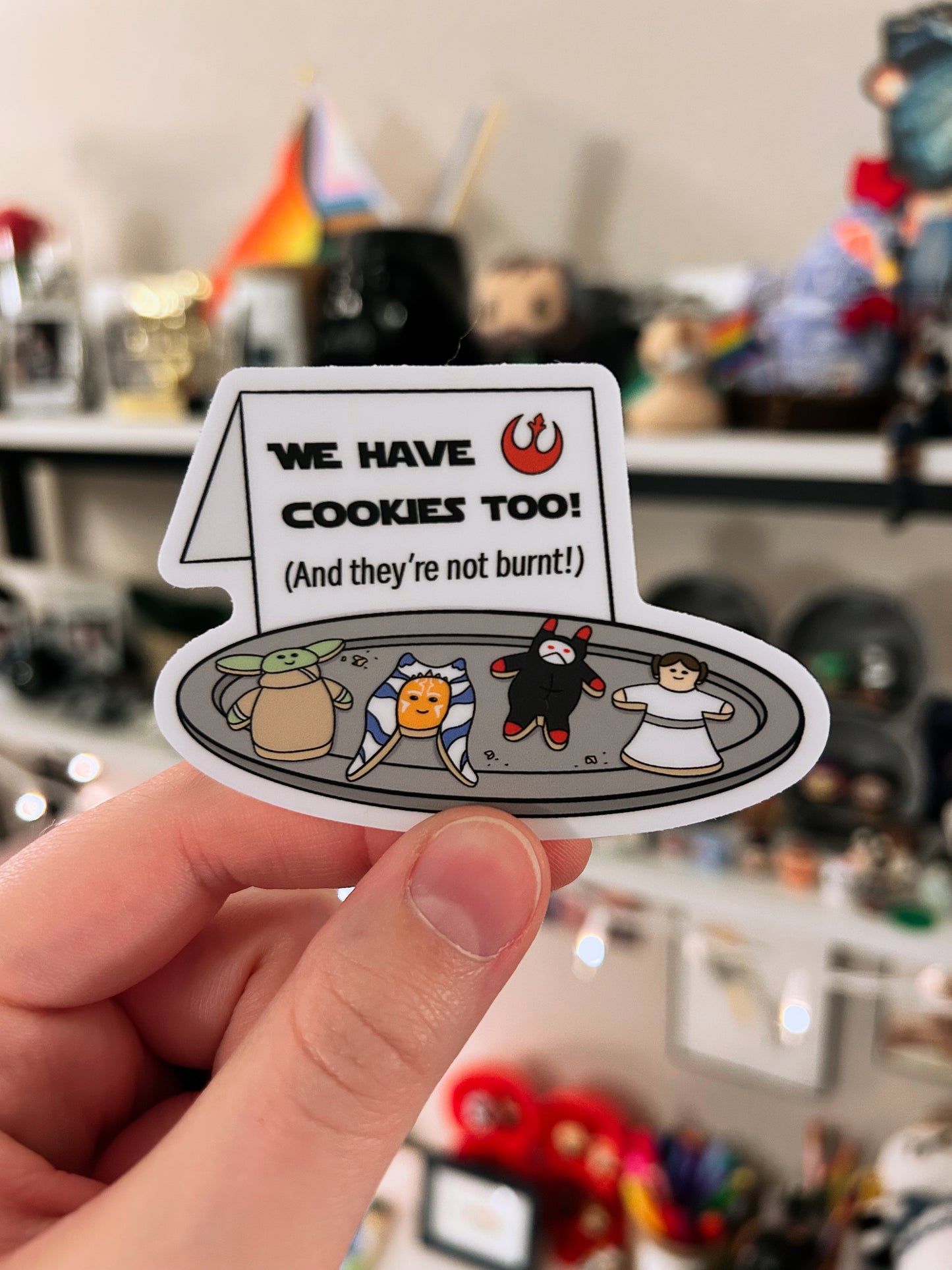 Light Side Cookies Sticker