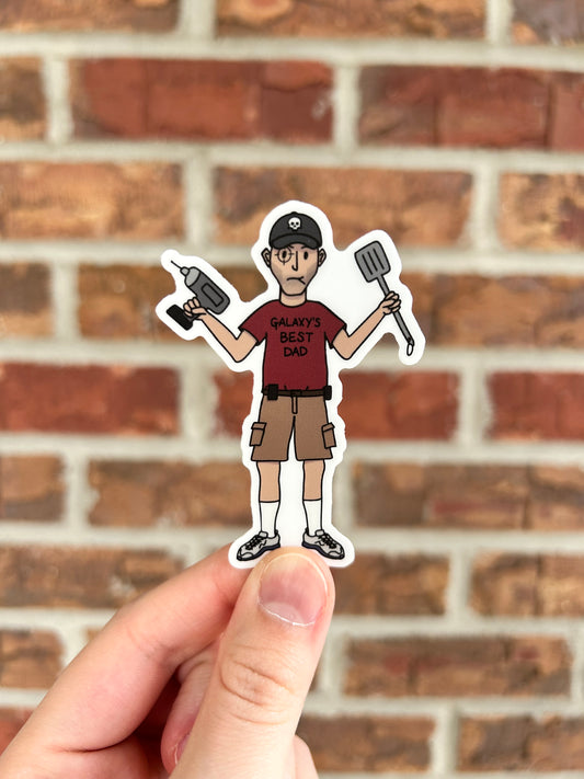 Crossdad Sticker