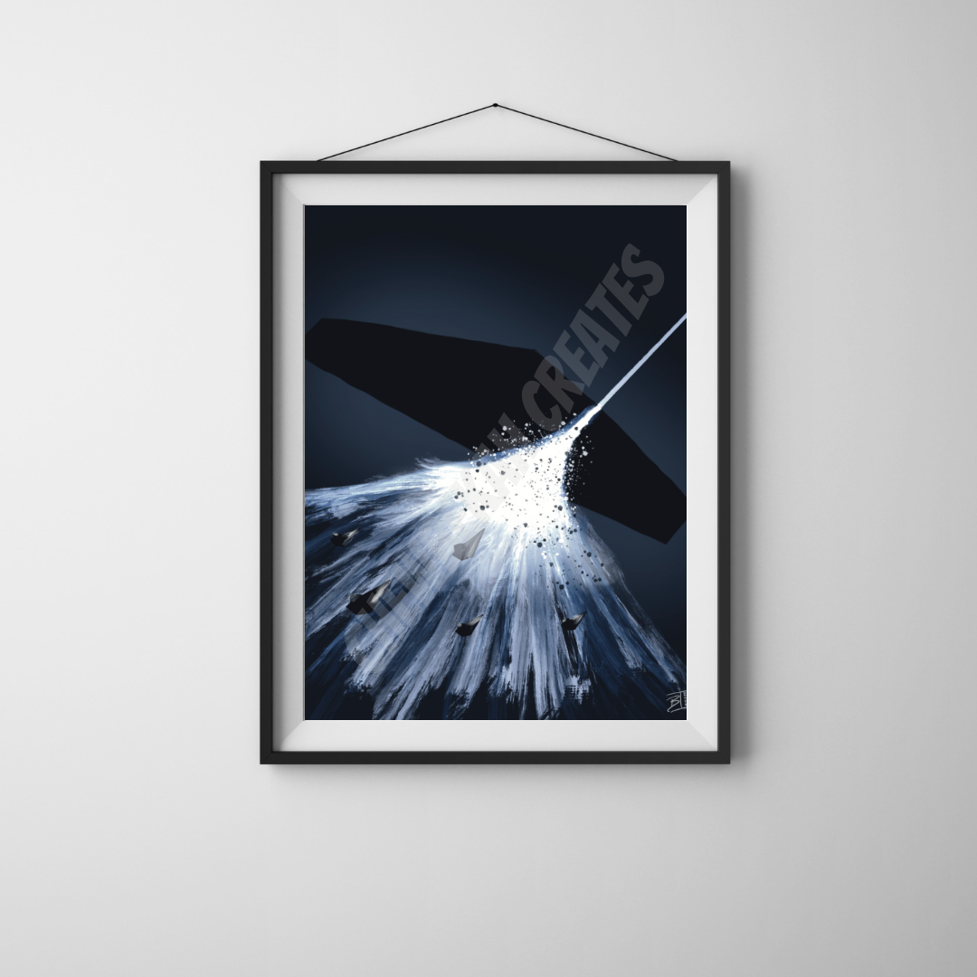 Holdo Maneuver 8x10 Print