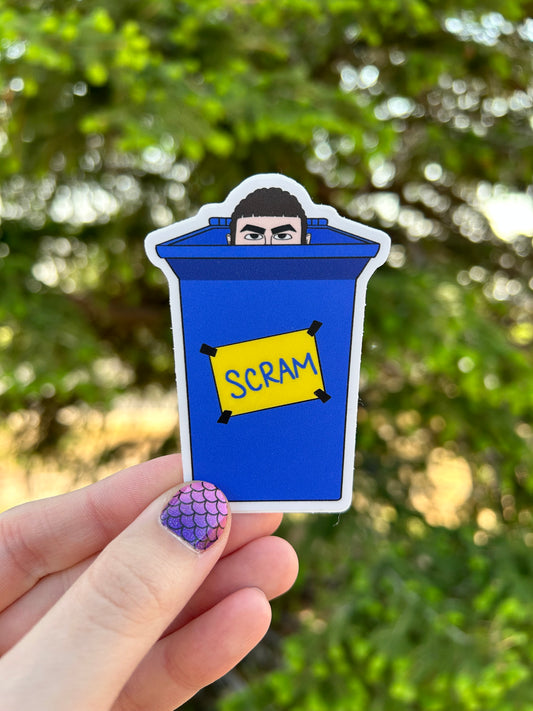Roy the Grouch Sticker