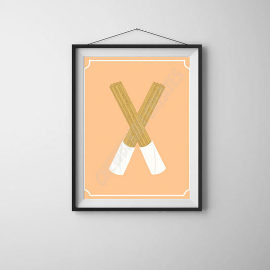 Churros 8x10 Print