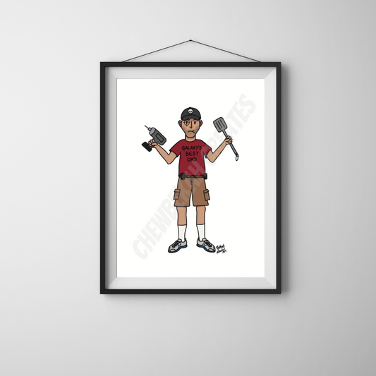Crossdad 8x10 Print