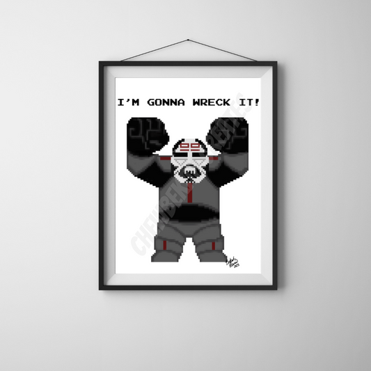 Wrecker Ralph 8x10 Print