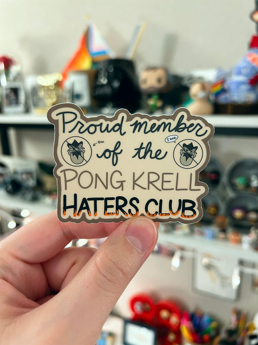 Krell Hater Sticker