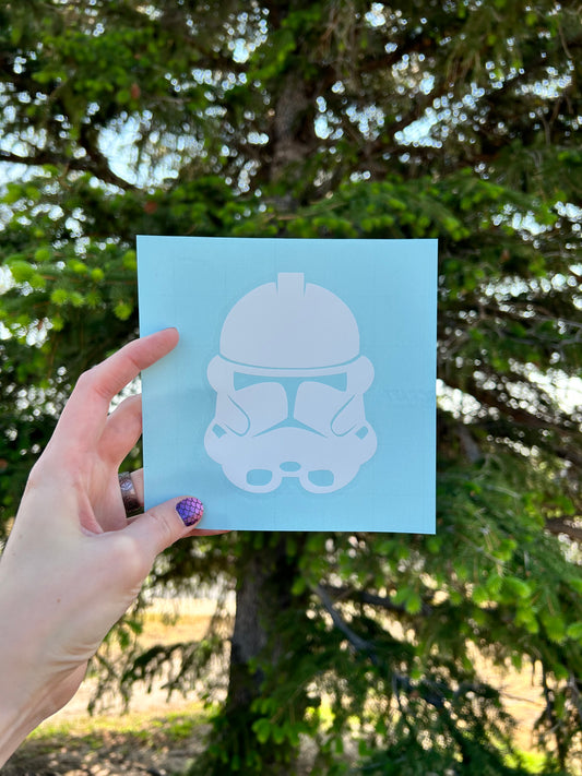 Clone Helmet Decal