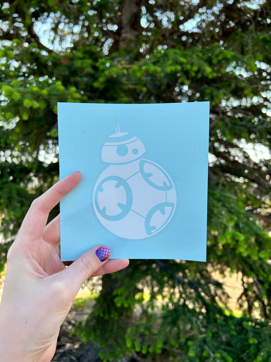 Cute Robot Decal