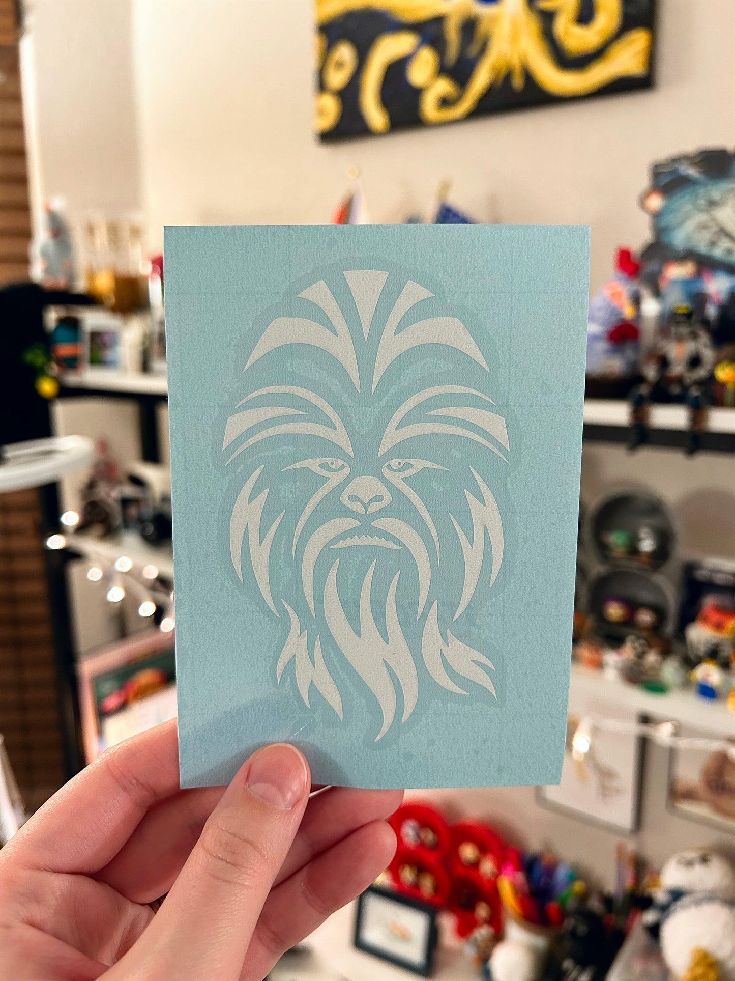Chewie Decal