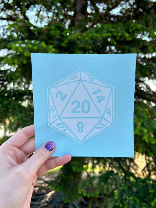 D20 Decal
