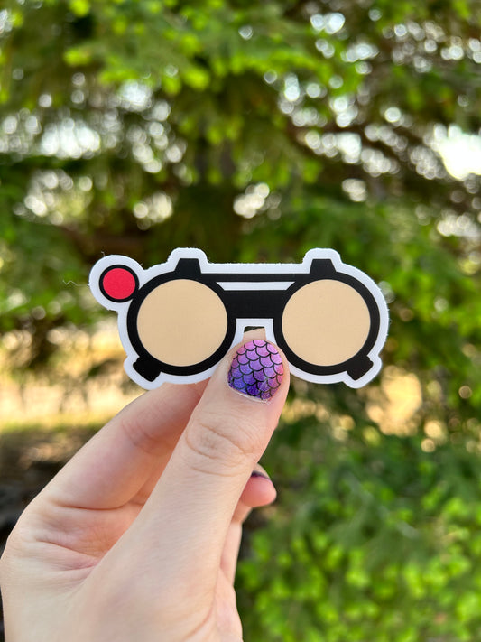 Tech Goggles Sticker