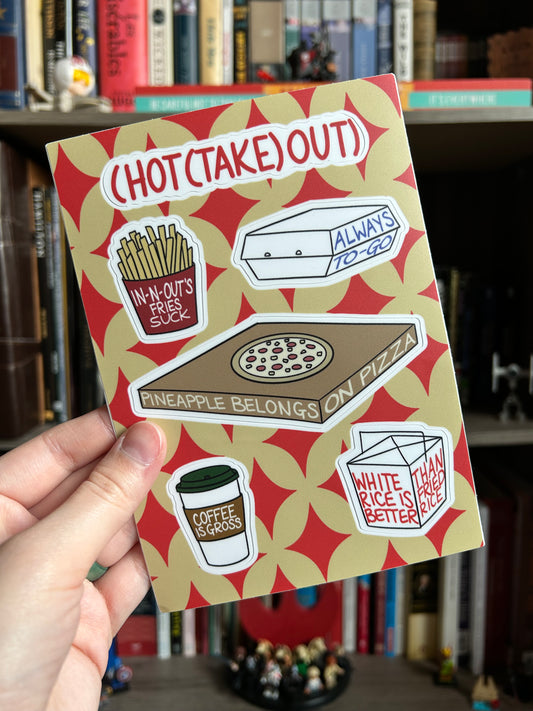 (Hot (Take) Out) Sticker Sheet