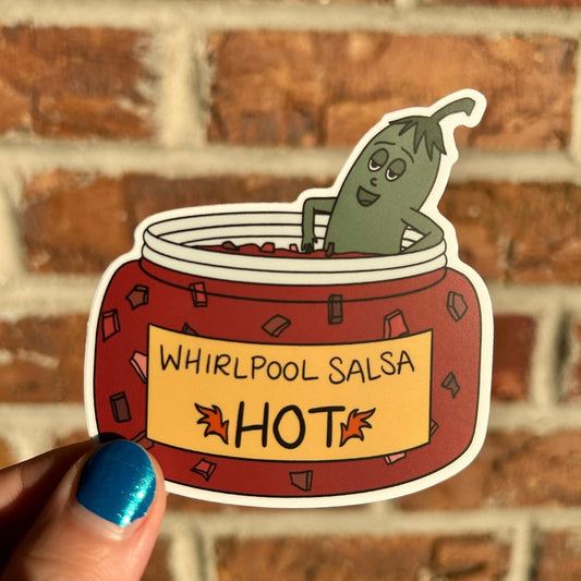 Spicy Hot Tub Sticker