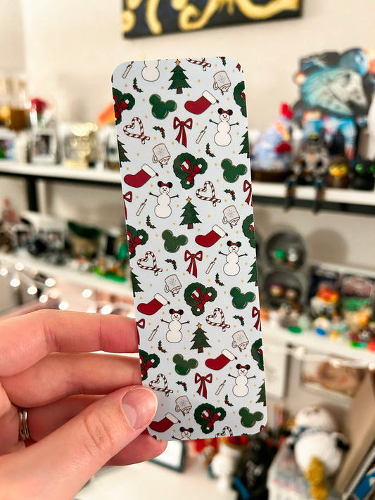 Mouse Christmas Bookmark